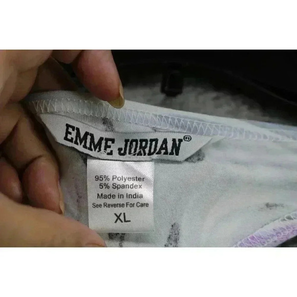 Emme Jordan Women Jrs. Sleepwear-Size XL-Tank & Shorts-NWT - Picture 4 of 9